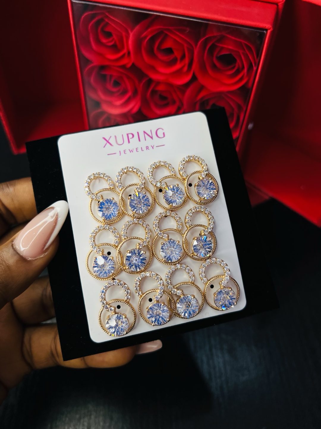 A pair of Xuping earrings 006 - Image 2