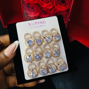 A pair of Xuping earrings 006