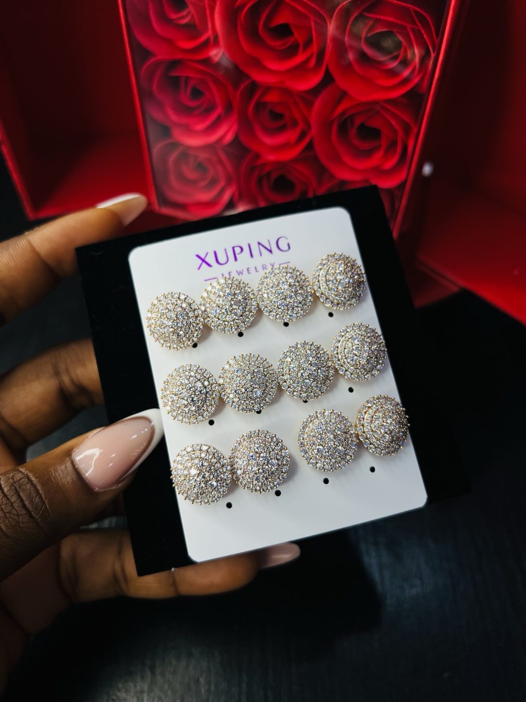 A pair of Xuping earrings 007 - Image 3