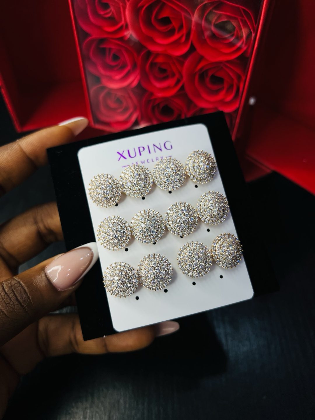A pair of Xuping earrings 007 - Image 4
