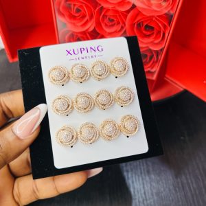 A pair of Xuping earrings 008