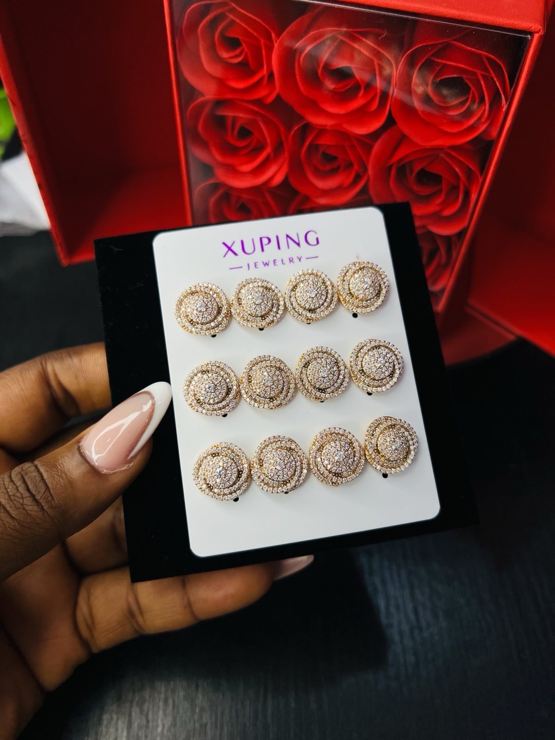 A pair of Xuping earrings 008 - Image 2