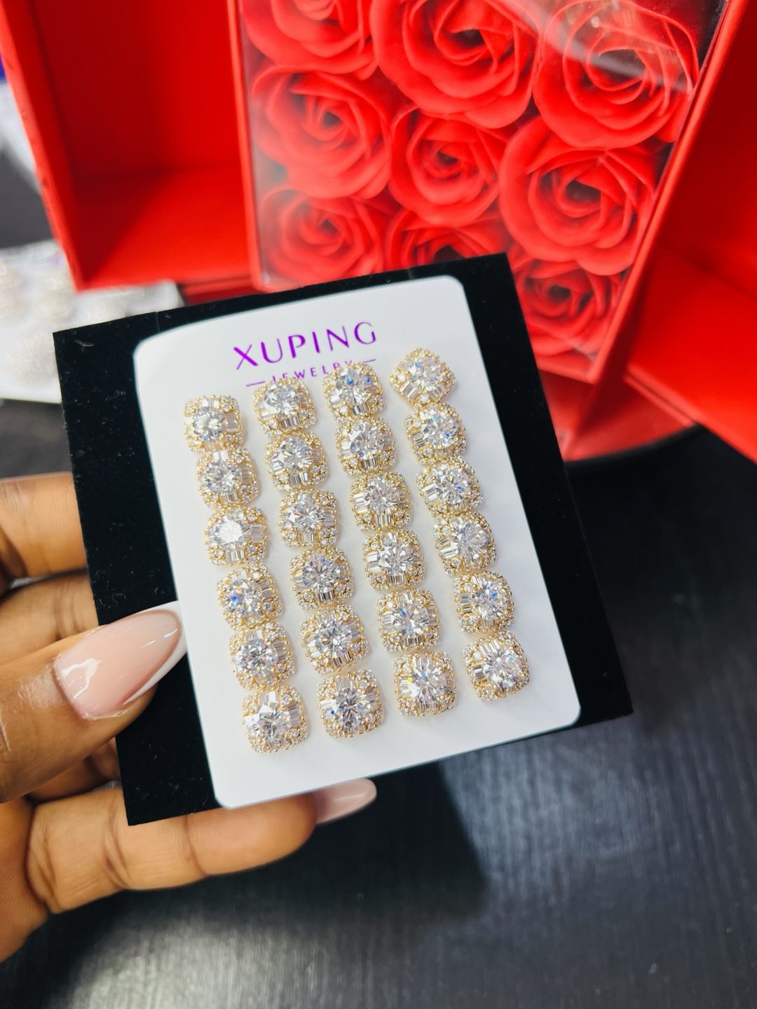 A pair of Xuping earrings 009 - Image 2