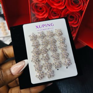 A pair of Xuping earrings 011
