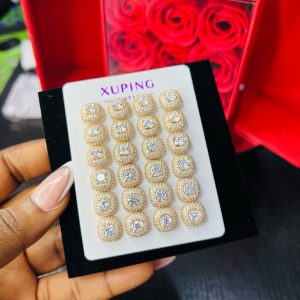 A pair of Xuping earrings 012