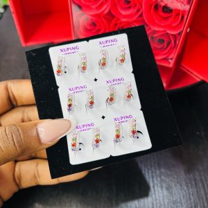 A pair of Xuping earrings 014