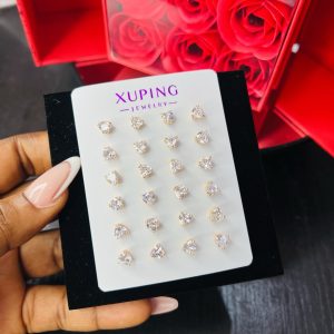 A pair of Xuping earrings 018