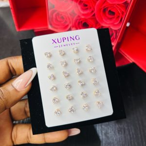 A pair of Xuping earrings 018