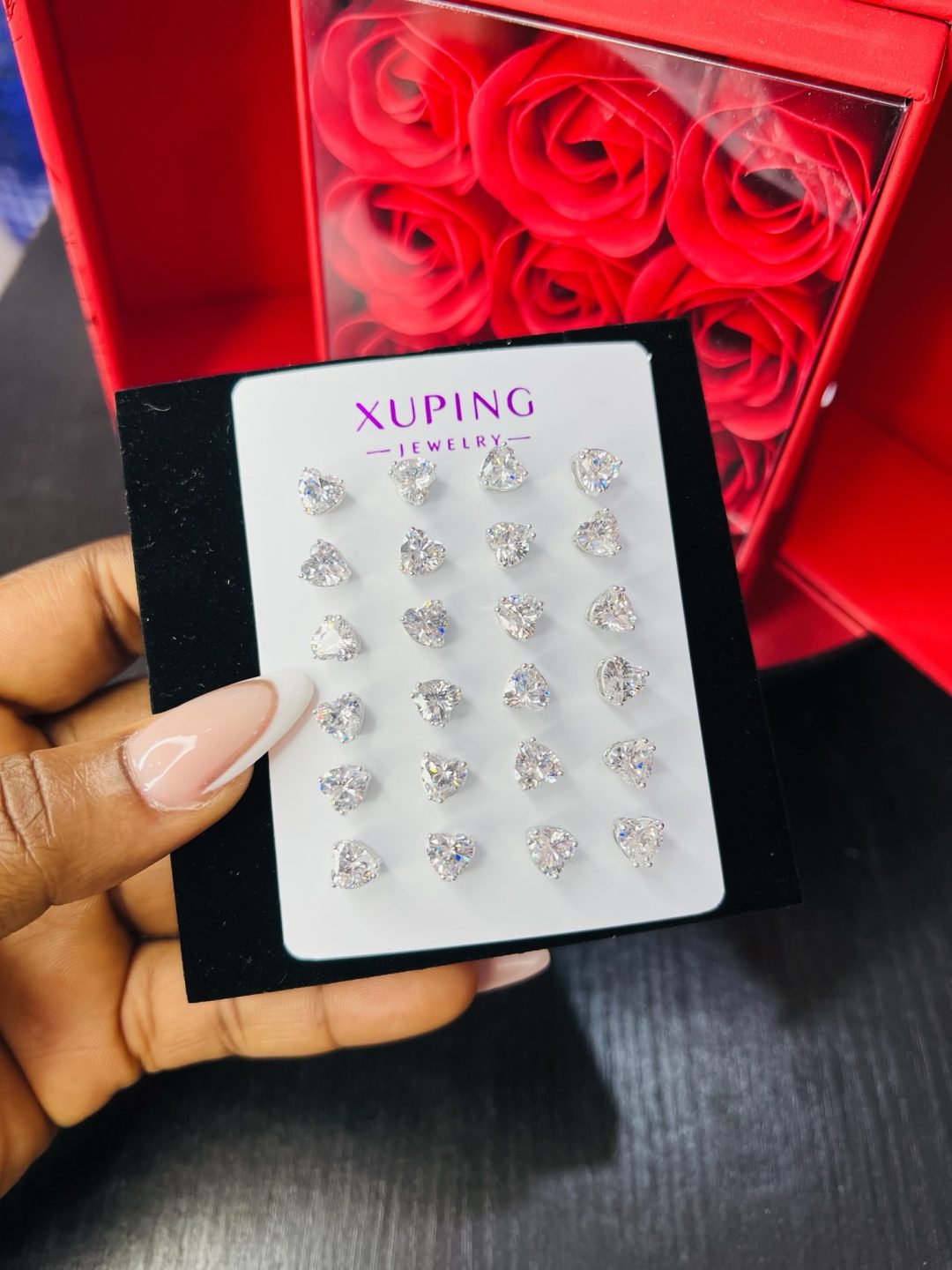 A pair of Xuping earrings 017