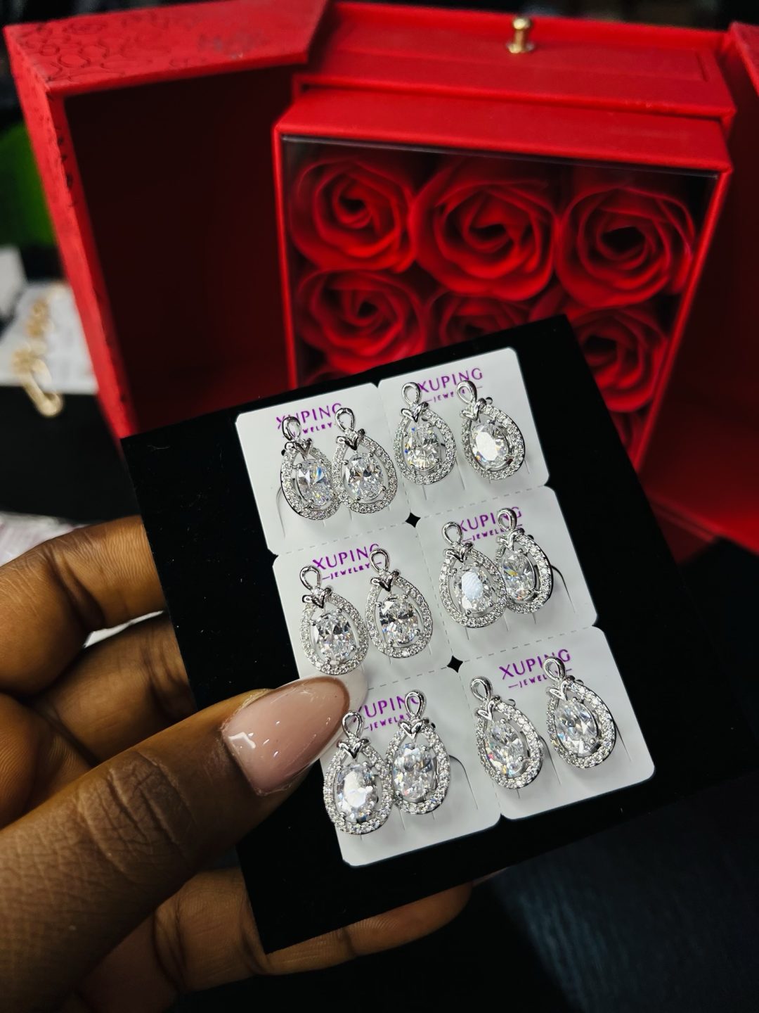 A pair of Xuping earrings 021 - Image 4
