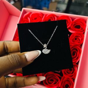 Swarovski Silver necklace