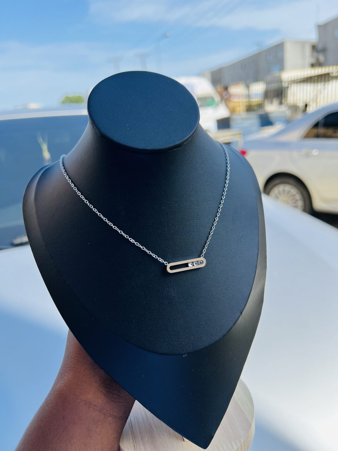 Titanium steel necklace 016 - Image 2