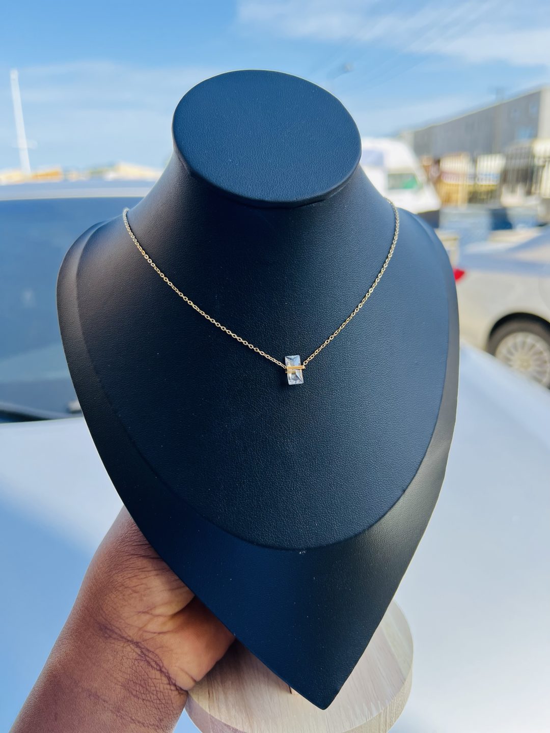 Titanium steel necklace 013 - Image 2