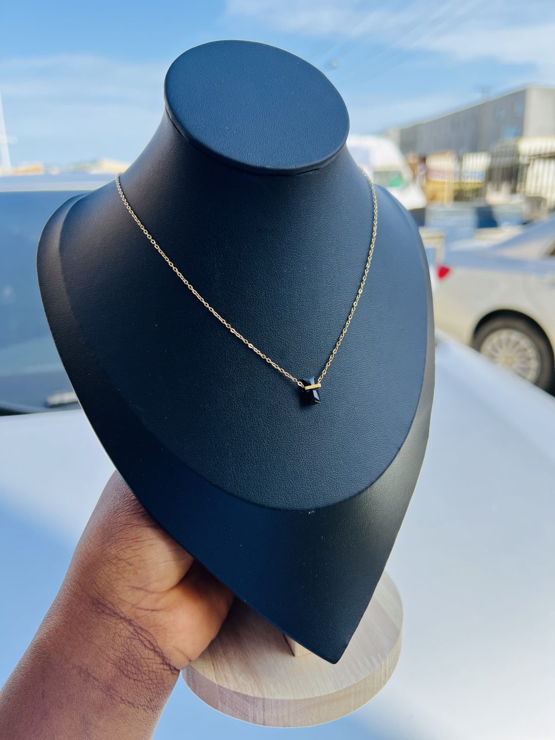 Titanium steel necklace 012 - Image 2