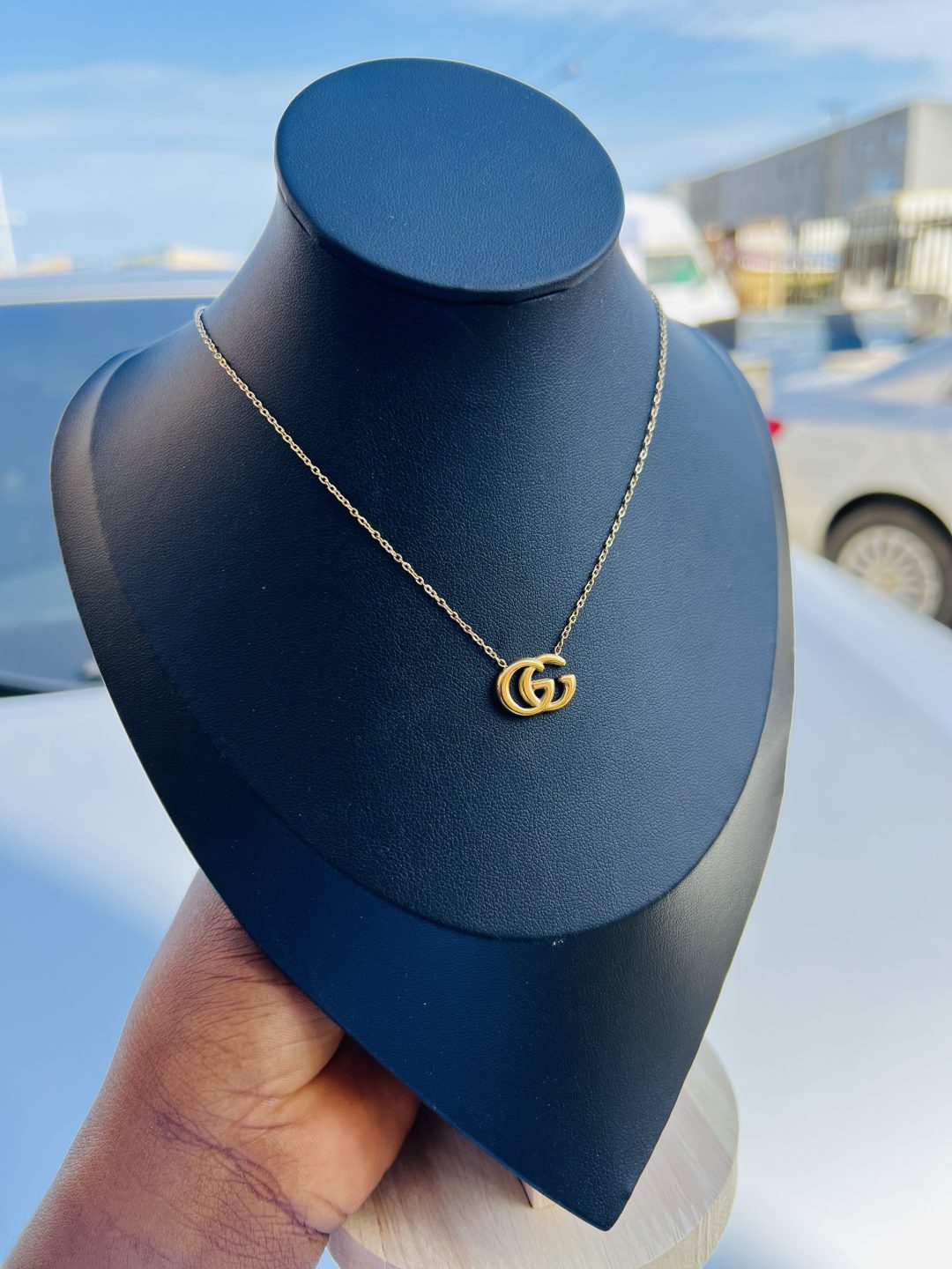 Titanium steel necklace 011 - Image 2