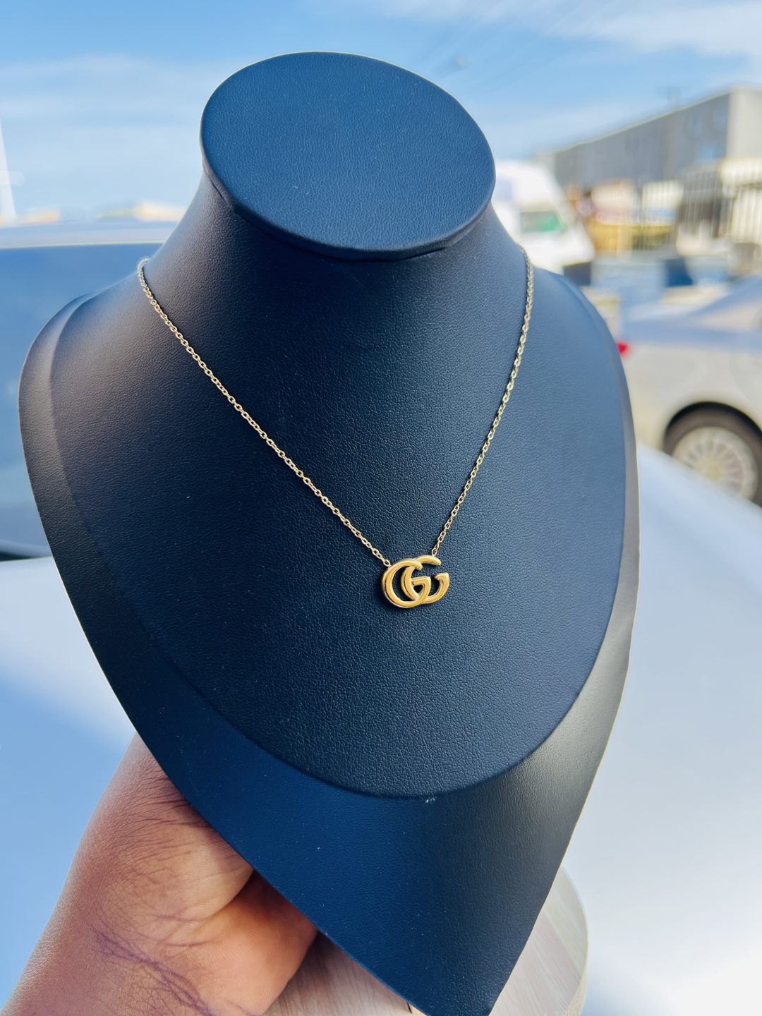 Titanium steel necklace 011 - Image 3