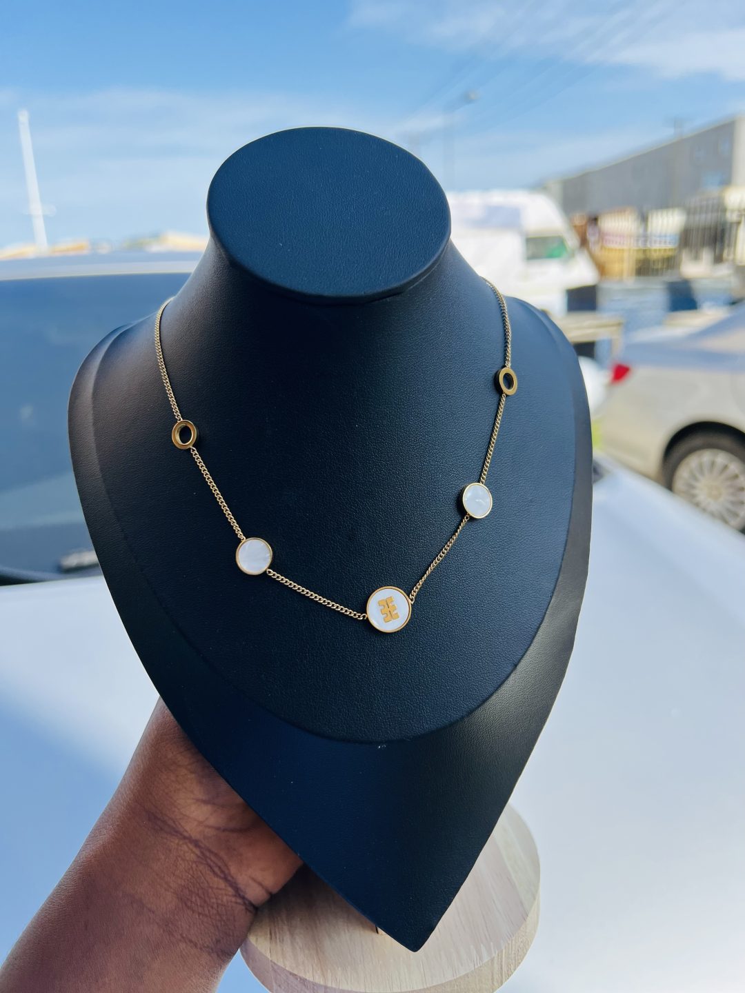 Titanium steel necklace 009 - Image 2