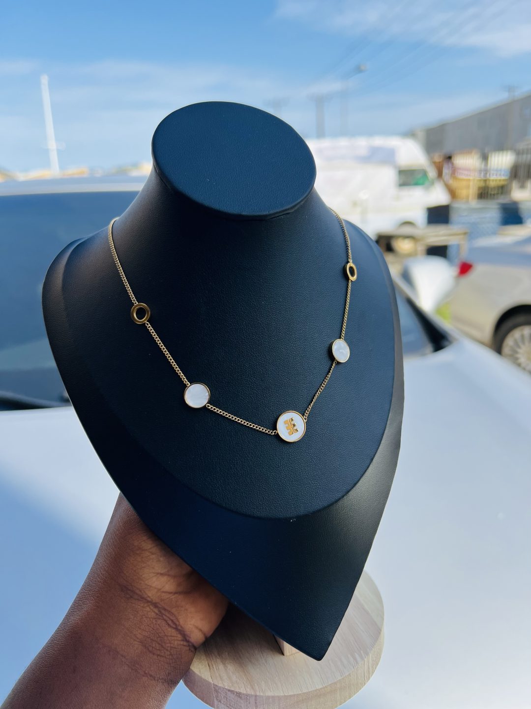 Titanium steel necklace 009 - Image 3