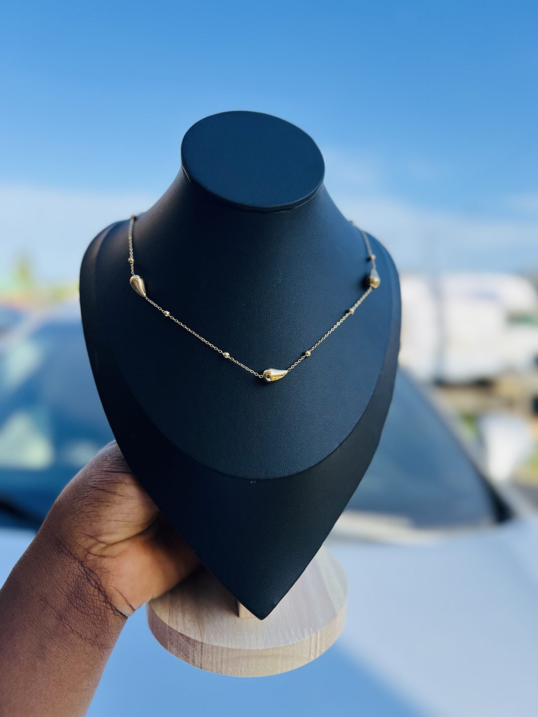 Titanium steel necklace 001 - Image 2
