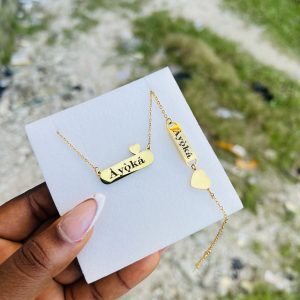 Engraved love female combo