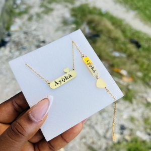 Engraved love female combo