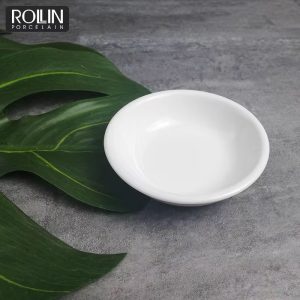 Ceramic circular props plate