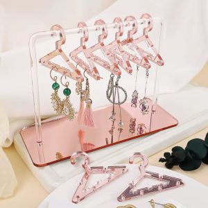 8 hangers mini earring stand