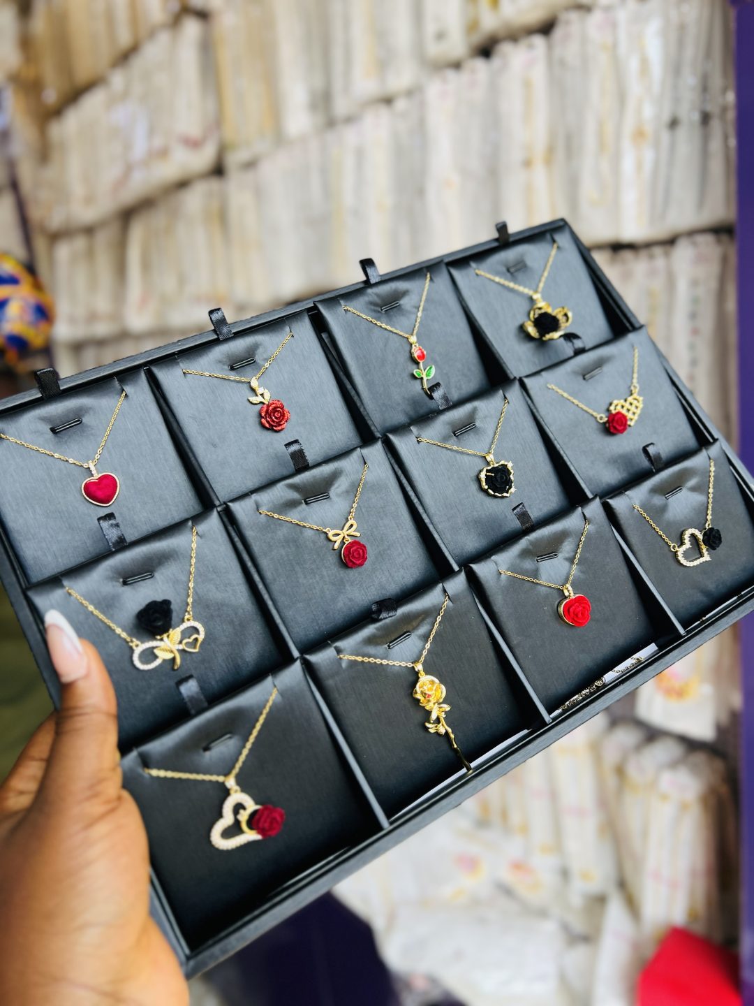Mixed dainty necklace collection 001!