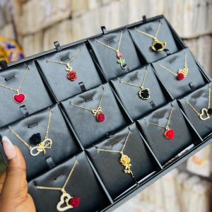 Mixed dainty necklace collection 001!