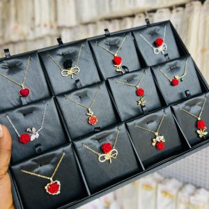 Mixed dainty necklace collection 003!