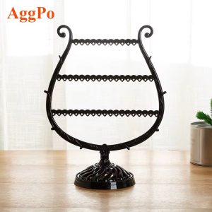 Roman plastic earring stand