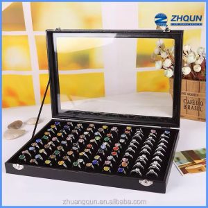 Glass ring organizer