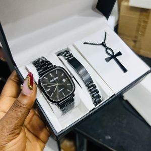 Black male steel set no box