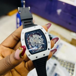 White strap Richard Mille with Formica box!