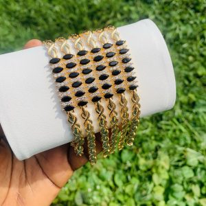 Half stone bracelet 006