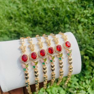 Half stone bracelet 011