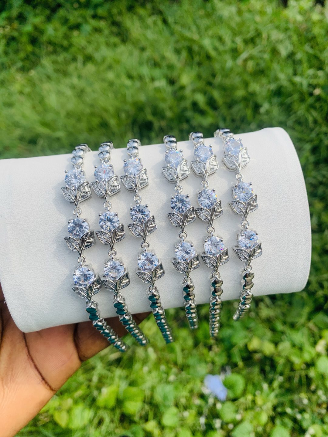 Half stone bracelet 013 - Image 2