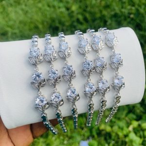 Half stone bracelet 013