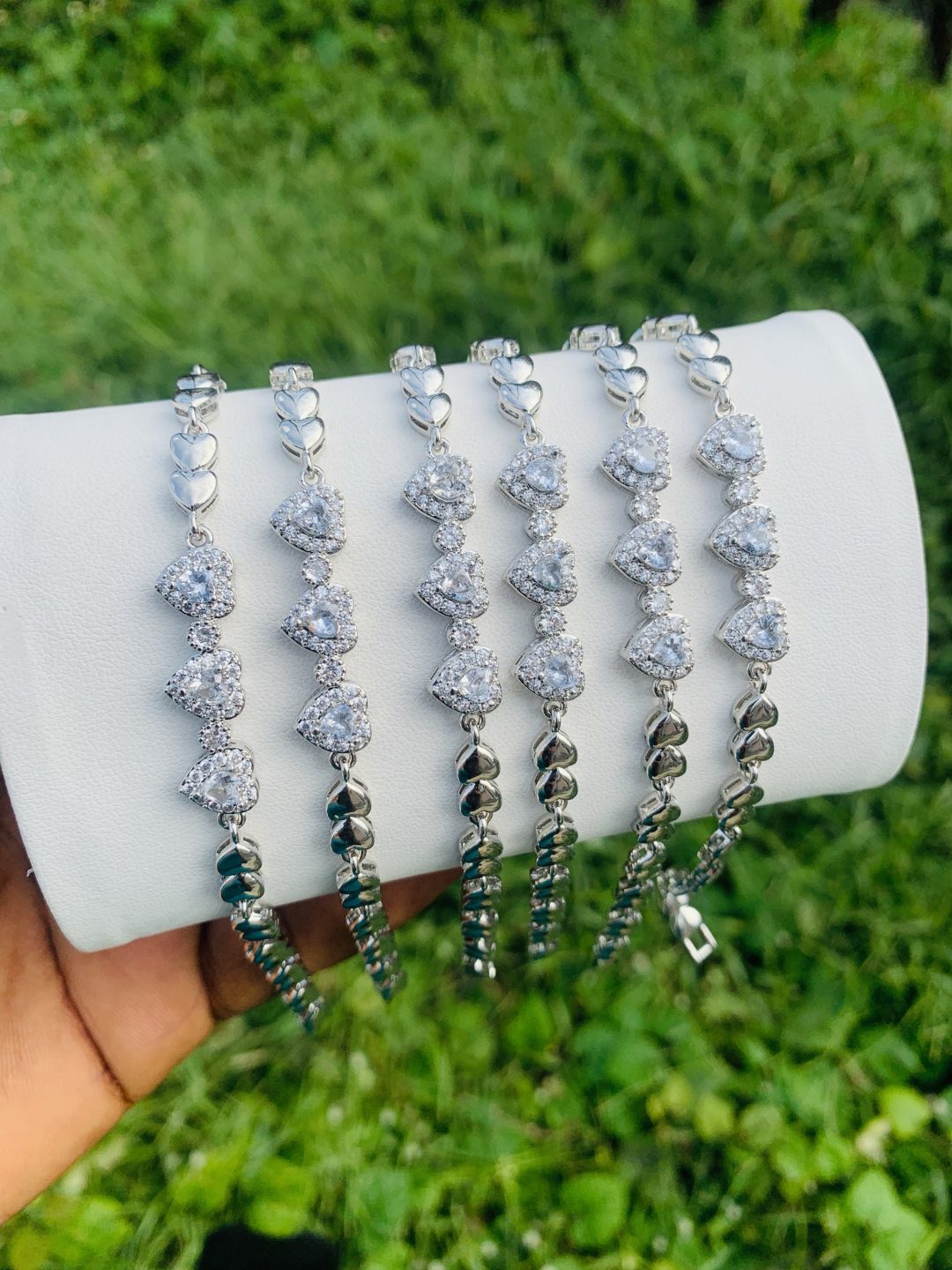 Half stone bracelet 014 - Image 2