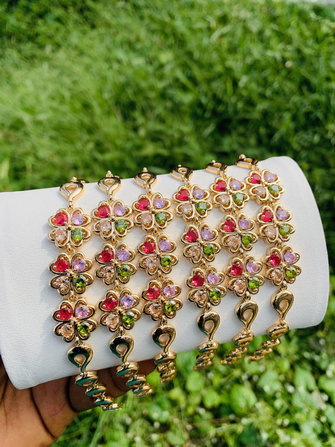 Half stone bracelet 015 - Image 2