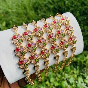 Half stone bracelet 015