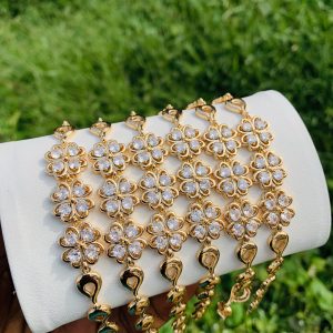 Half stone bracelet 016