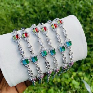 Half stone bracelet 019