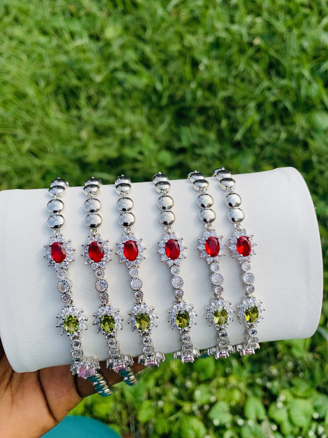Half stone bracelet 021