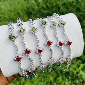 Half stone bracelet 024