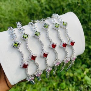 Half stone bracelet 024
