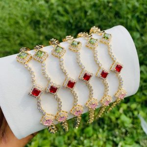 Half stone bracelet 025