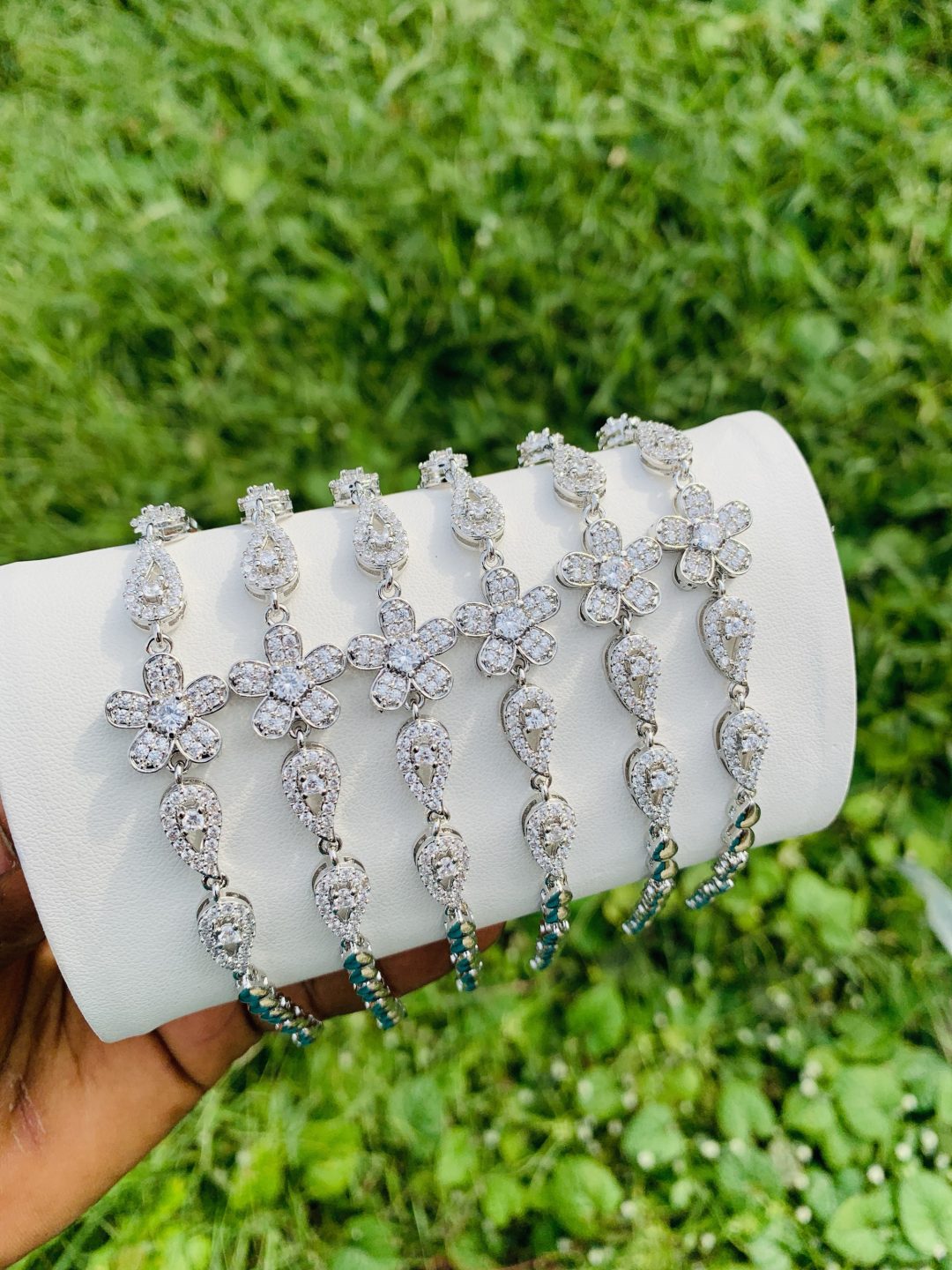 Half stone bracelet 026 - Image 2