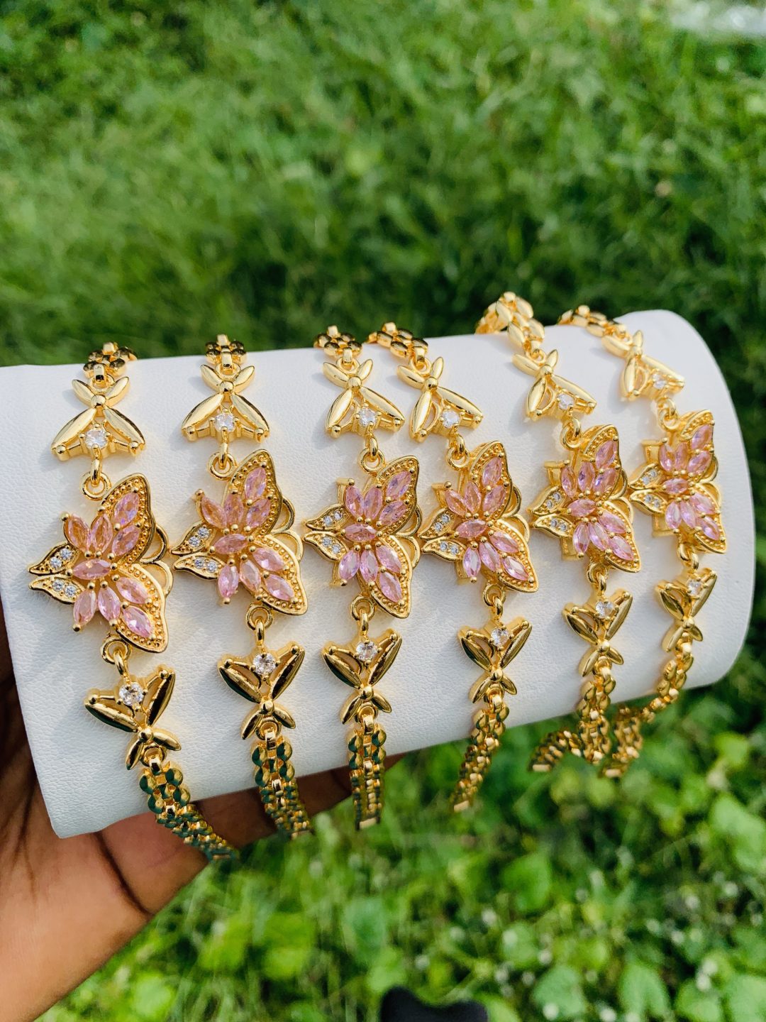 Half stone bracelet 028 - Image 2