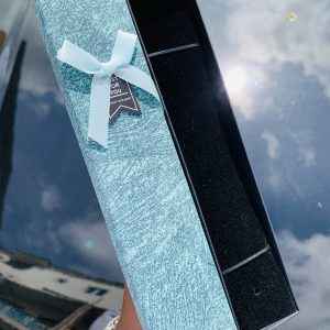 Long colored bracelet box